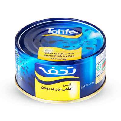 خرید و قیمت تن ماهی ۱۸۰ گرمی تحفه