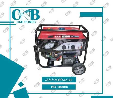 خرید موتور برق بنزینی ۸ کیلووات برند TSJ۱۰۰۰۰E  قیمت و خصوصیات فنی