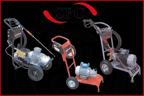 قیمت کارواش صنعتی اس پی سی (SPC) ۱۲۰ بار تک فاز  مدل SP-۱۸M۱۷۰۵-۳S۴ مشخصات فنی