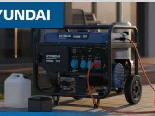 قیمت موتور برق هیوندای ۳کیلووات مدل HG-۵۳۵۶| خرید و مشخصات فنی